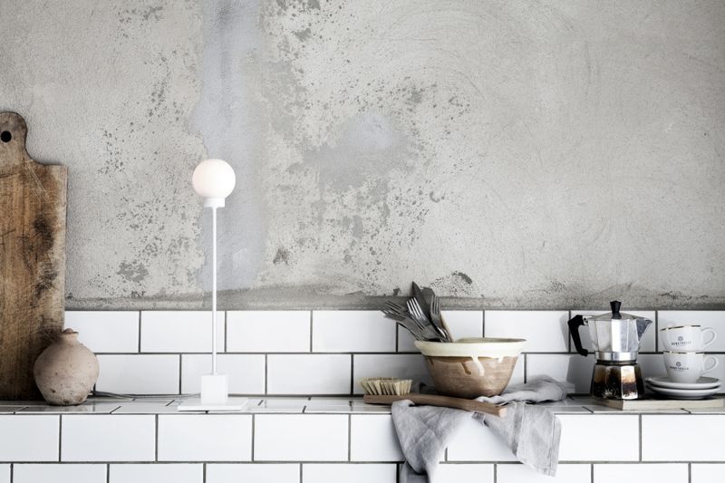 Northern Snowball table lamp White, Hvit Bordlampe