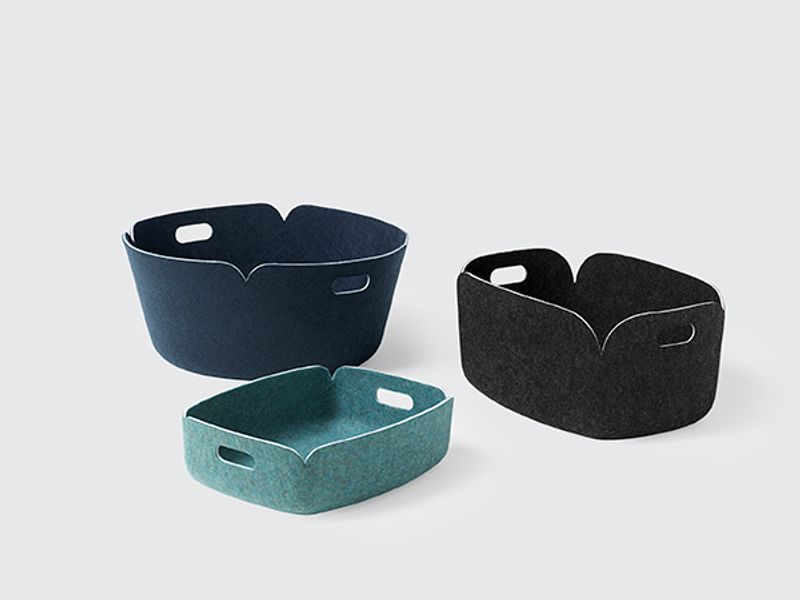 Muuto Restore Tray Midnight Blue