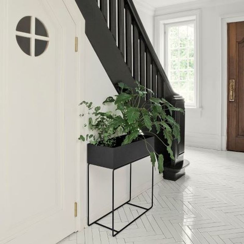 Ferm Living Plant Box Black, Svart Plantekasse