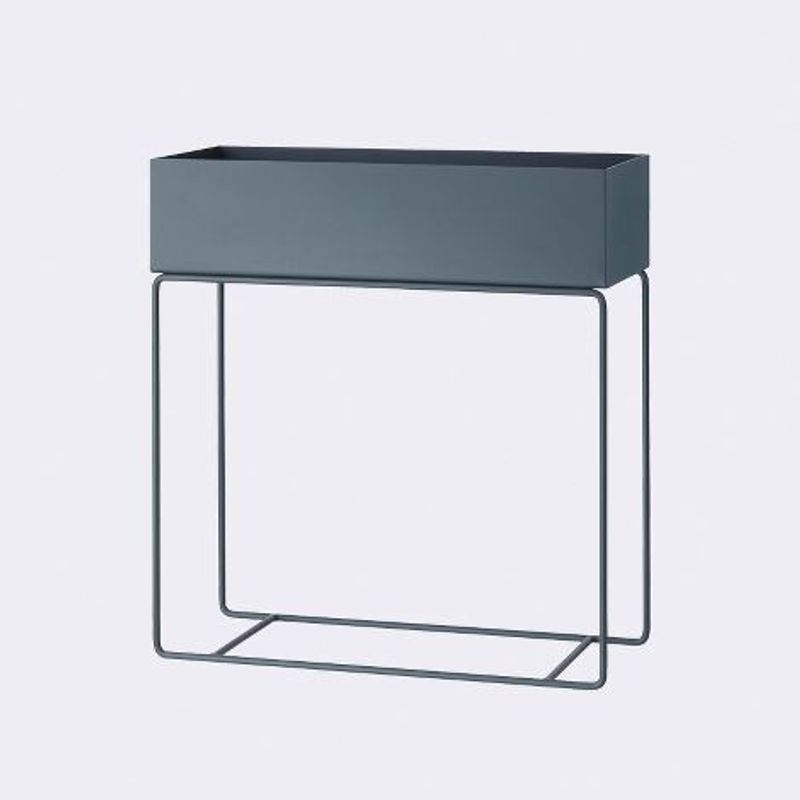 Ferm Living Plant box, Dark grey plantekasse Mørk Grå