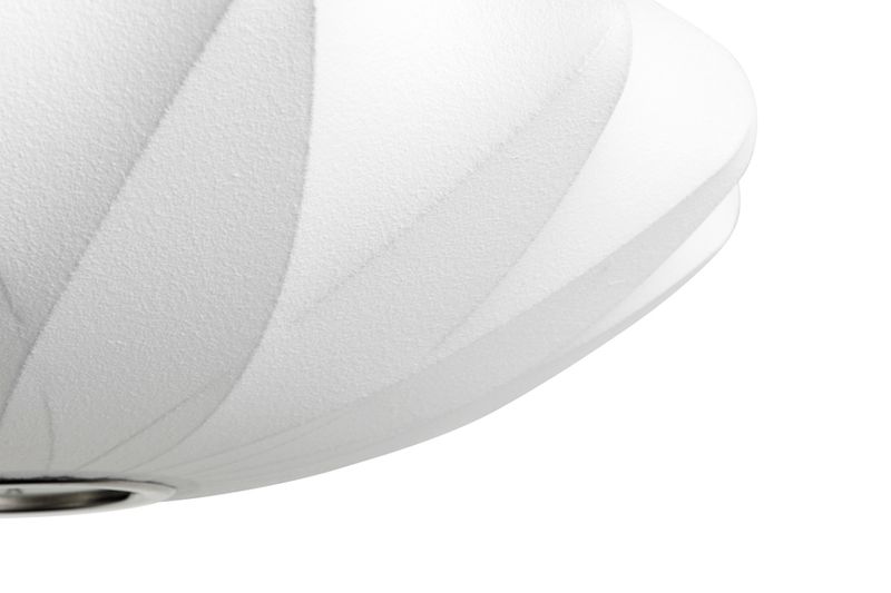Hay Nelson Saucer Crisscross Bubble Small Ø 44 - Herman Miller - Off white pendel