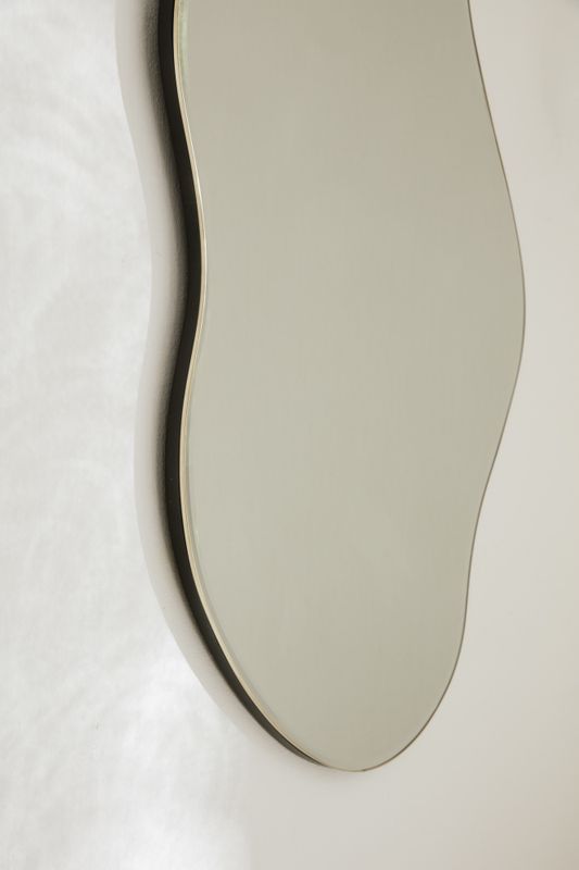 Ferm Living Pond mirror Brass, Large Messing Speil