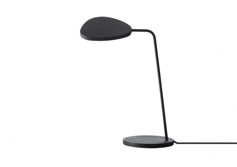 Muuto Leaf Table Lamp Black Svart bordlampe