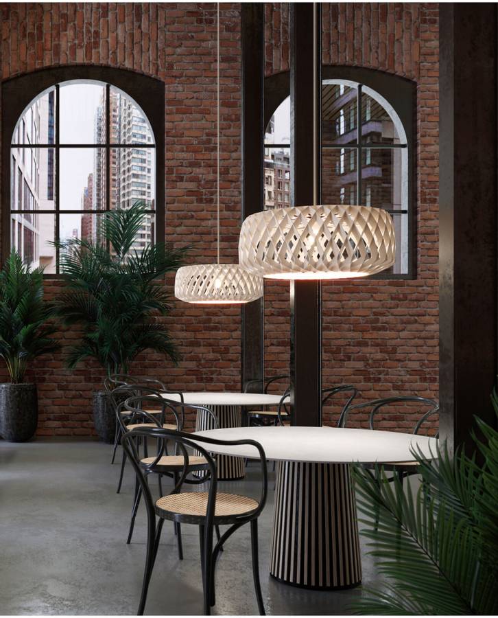 Pilke Signature 80 pendant Lamp Birch, Bjrk Taklampe Pendel