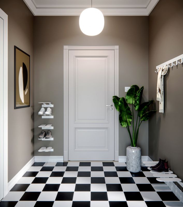Maze Step S White, hvit skohylle