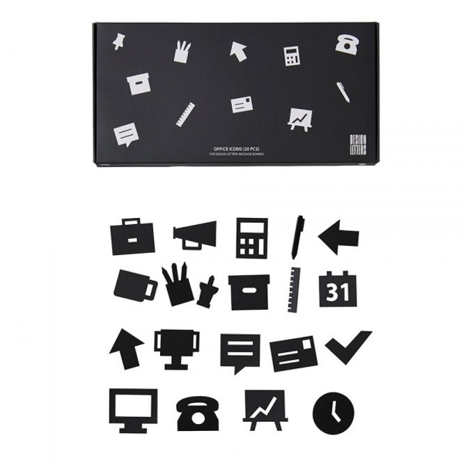 Hovedbilde Design Letters Office icons, ...