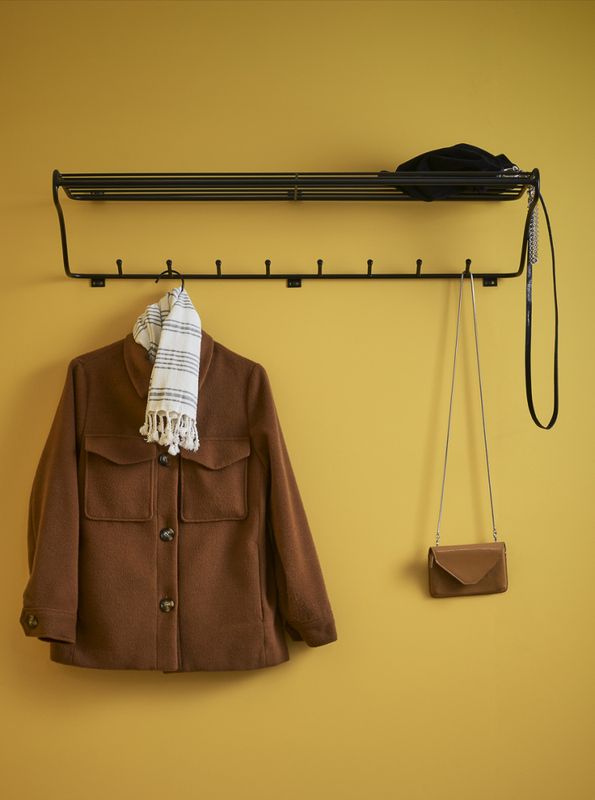 Maze Classic Hat Rack Large, svart hattehylle