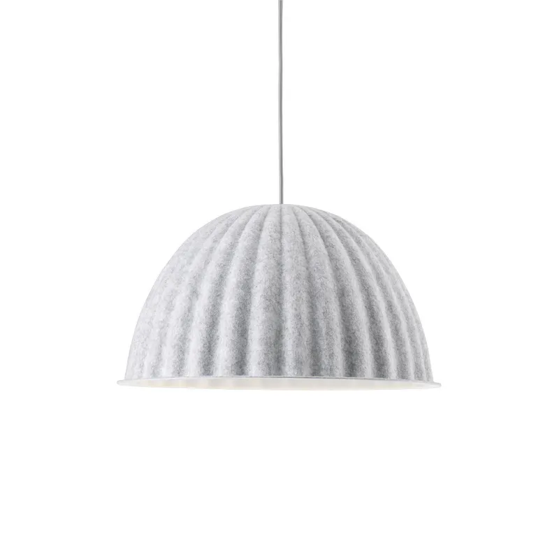 Muuto Under The bell Pendant Lamp Ø 55 cm Grey, Grå Taklampe