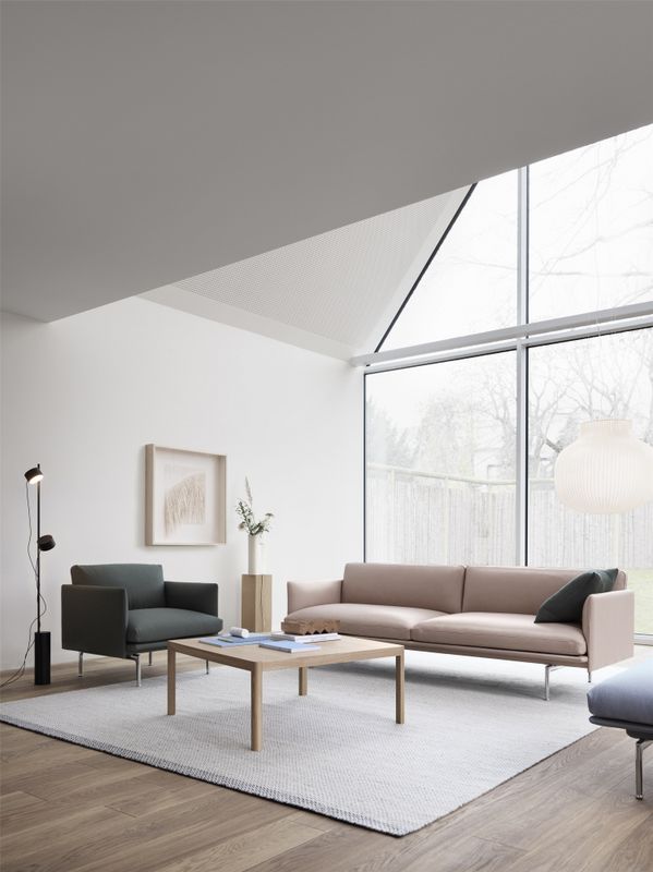 Muuto Post Floor lamp, Black Svart Gulvlampe