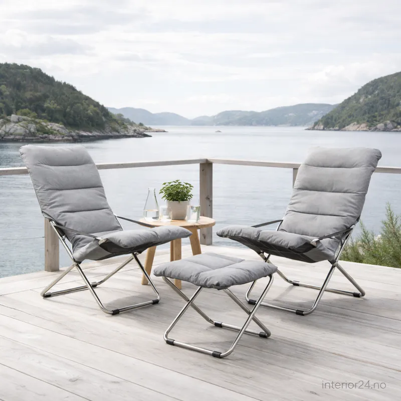 Fiam Fiesta Soft solstol Grey, Grå