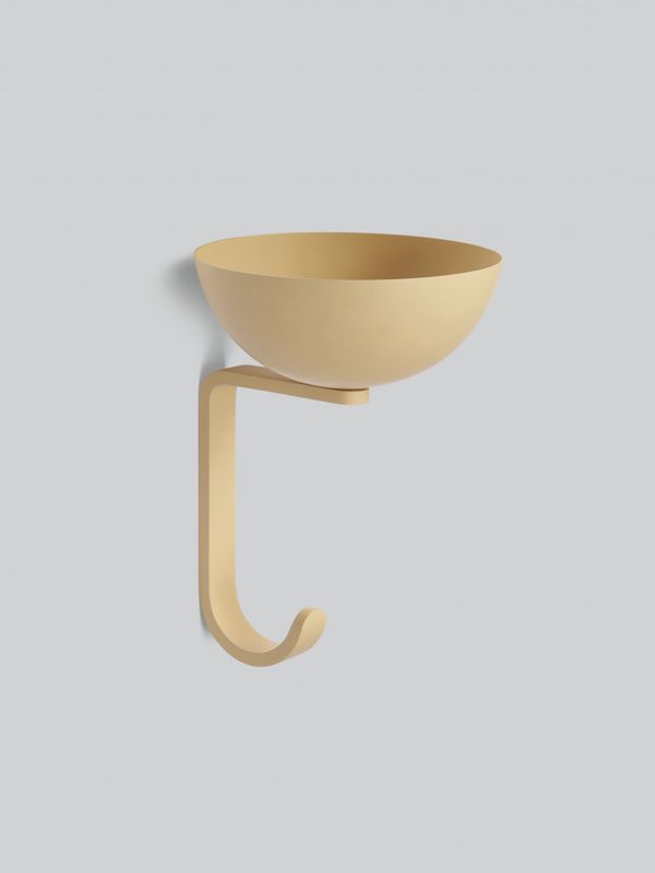 Northern Nest Wall Hook Light Yellow, Lysegul Knagg