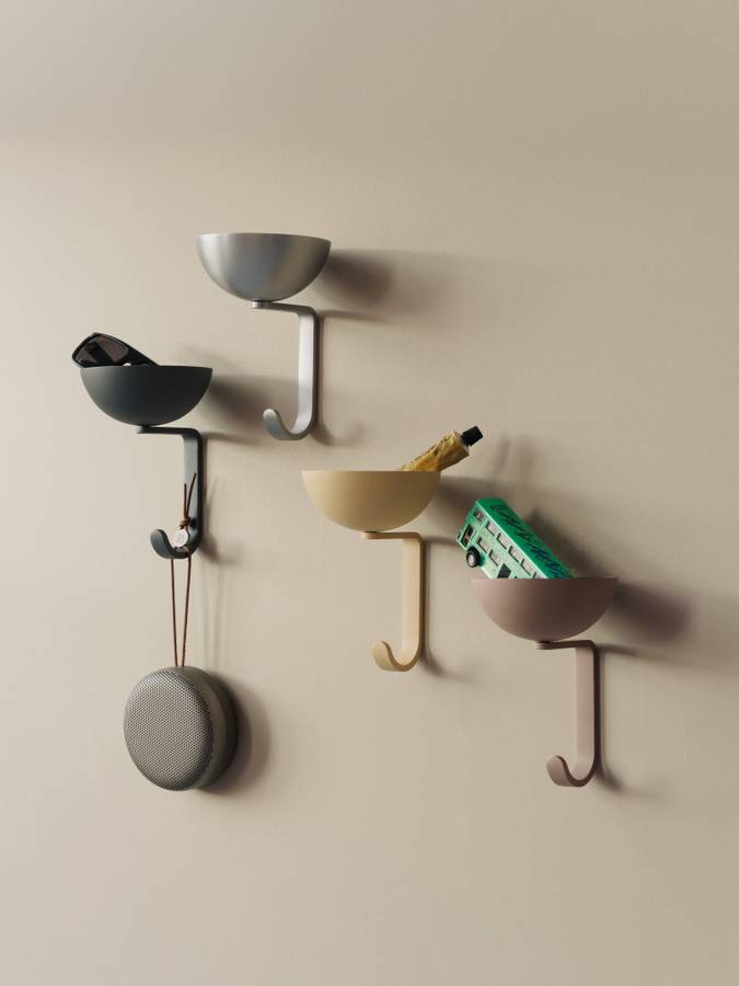 Northern Nest Wall Hook White matt, hvit matt Knagg