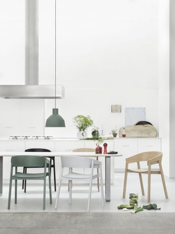 Muuto UNFOLD Pendant Lamp Dark Grey, Mørk Grå Taklampe Pendel