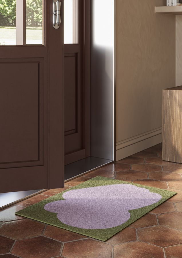 HEYMAT 58 x 81 X Sight Unseen Lilac Door Mat Dørmatte teppe