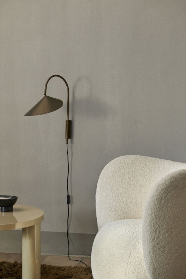 Ferm Living Arum Swivel wall lamp , Bronze vegglampe
