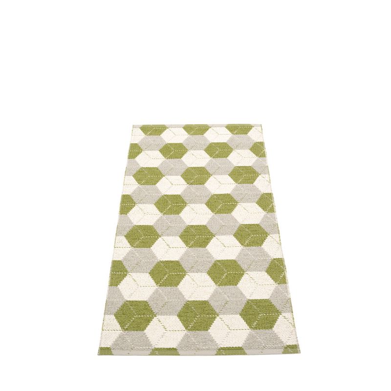 Pappelina Trip Gulvløper 70x150 Olive Linen/Vanilla