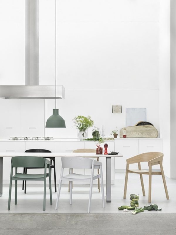 Muuto UNFOLD Pendant Lamp Green, Grønn Taklampe Pendel