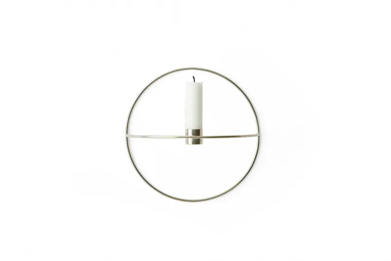 Menu POV Circle Lysholder Small, Silver
