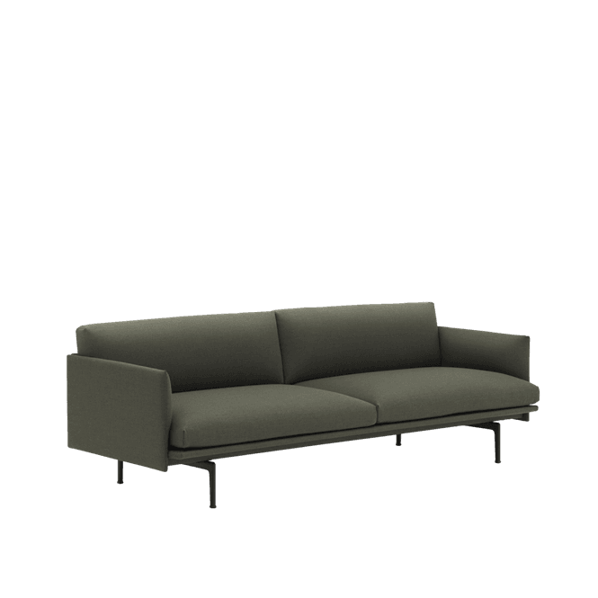 Hovedbilde MUUTO Outline Sofa 3 seater, ...