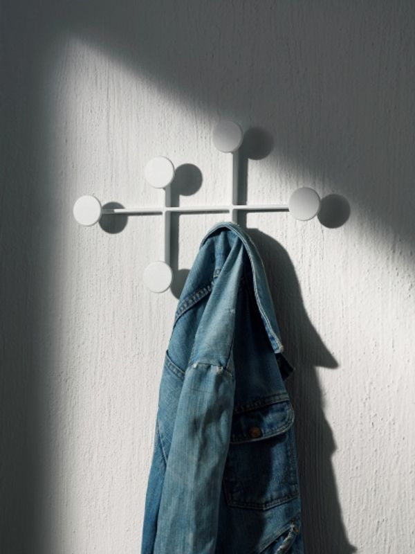 Audo Afteroom Coat Hanger, Black Svart Knaggrekke