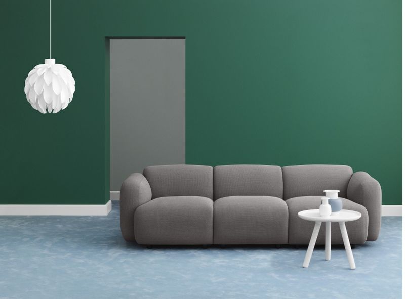 Normann Copenhagen Tablo Table large, Black Bord