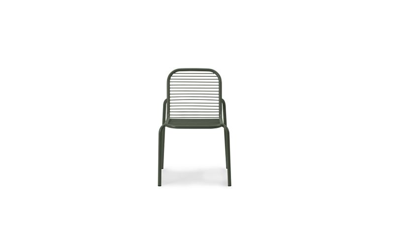 Normann Copenhagen Vig Chair Dark Green, Grønn Utestol Spisestol