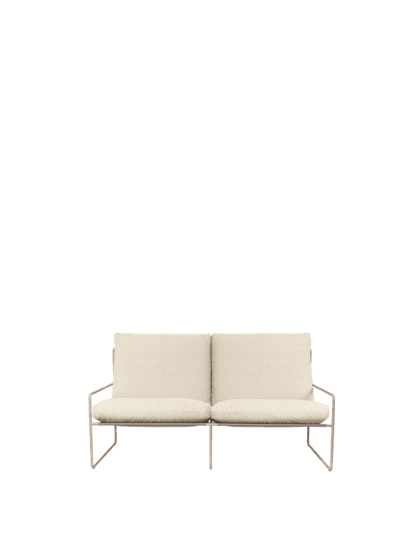 Ferm Living Desert Sofa 3 + 2 + 1 sittegruppe Pure Bouclé - Cashmere Off-white Utesofa