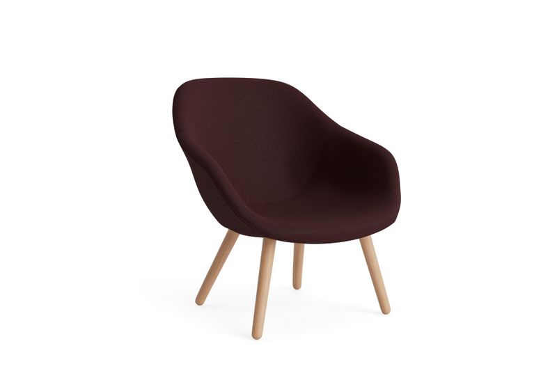 Hay AAL 82 Water based lacquered solid oak Vidar 693 Lounge Chair stol