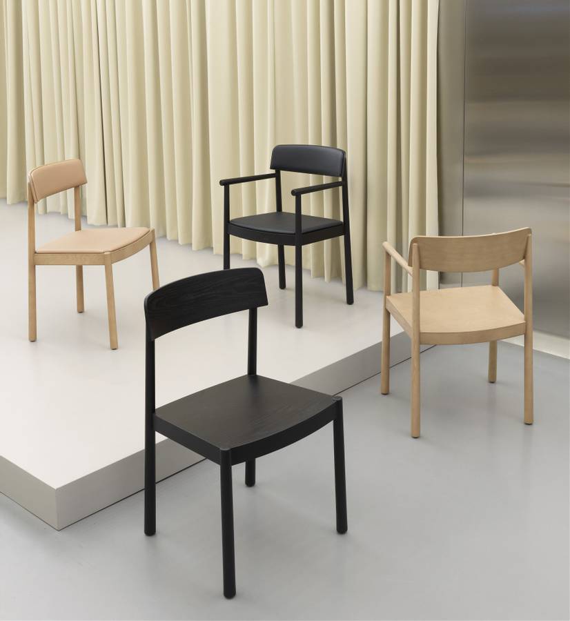 Normann Copenhagen Timb Chair, Tan Ask Spisestol Stol