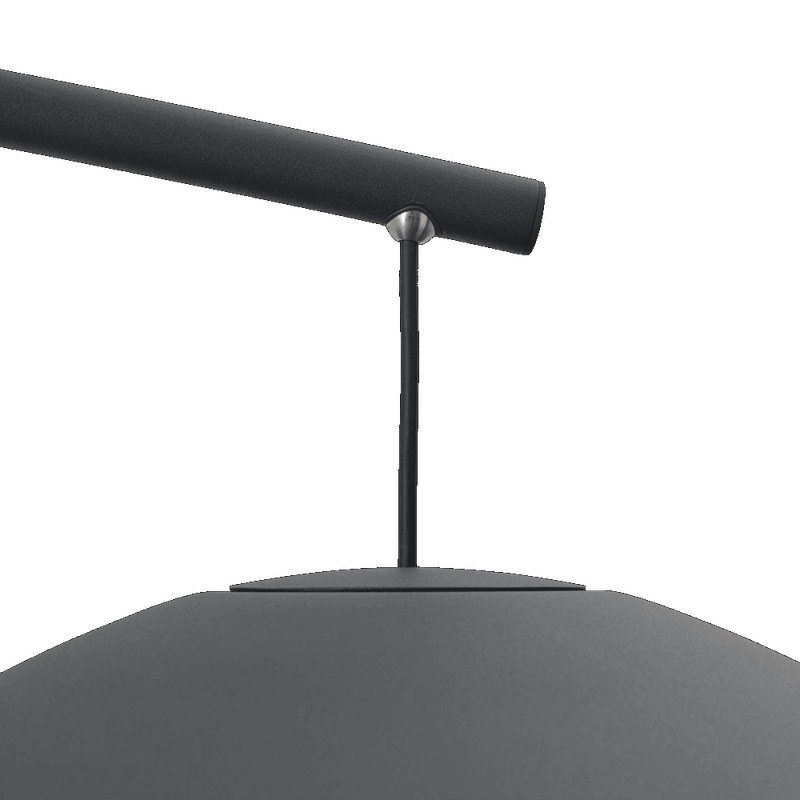 Muuto Contra Floor Lamp  Anthracite Black / Anthracite Black Concrete Gulvlampe svart antrasitt