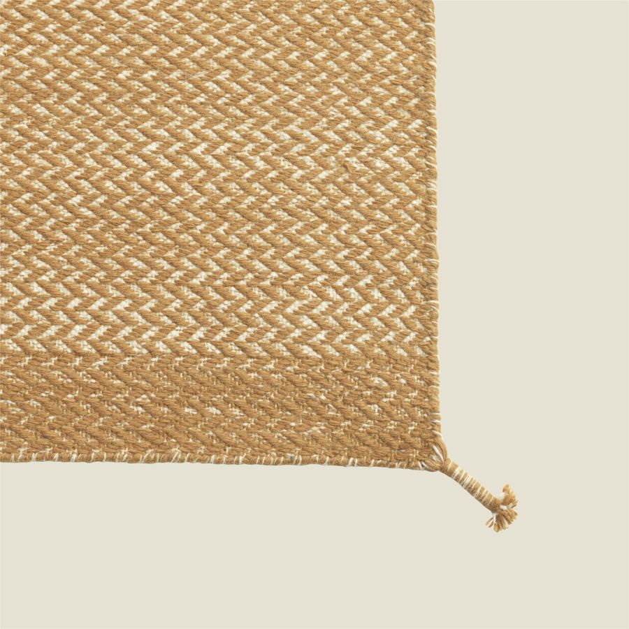 Muuto Ply Rug 80 x 200 Burnt Orange Teppe Brent Oransje