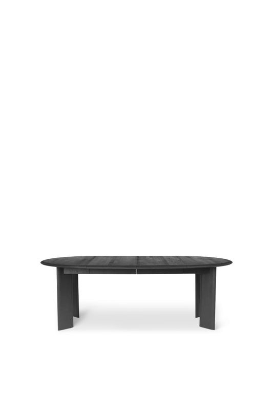ferm LIVING Bevel Table extendable x 2 Black Beech Spisebord Bøk