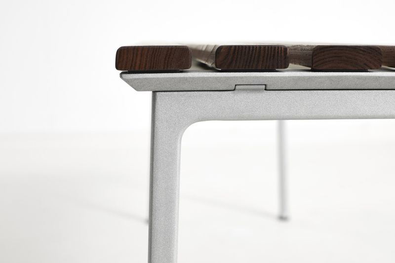 HAY Traverse Bench Heat treated oiled ash, Ask Benk utebenk