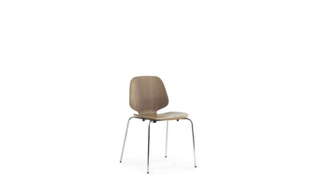 Normann Copenhagen My Chair Walnut Spisestol stol Chrome