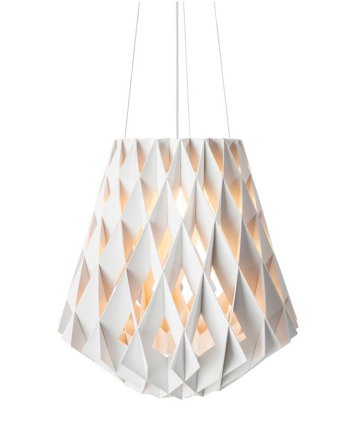 Pilke Signature 64 pendant Lamp White, Hvit Taklampe Pendel