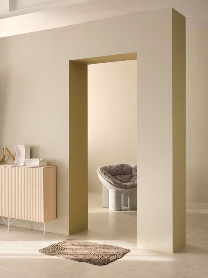 HEYMAT 60 x 85 Twine Beige Door Mat Dørmatte teppe