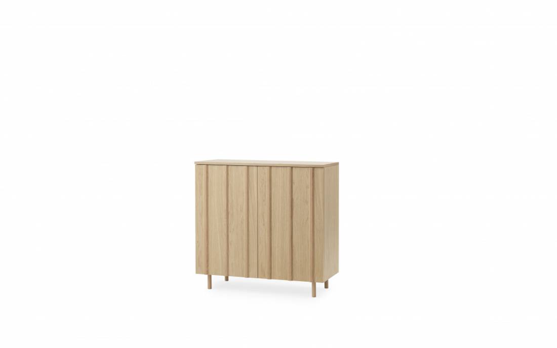 Normann Copenhagen Rib Cabinet, Oak