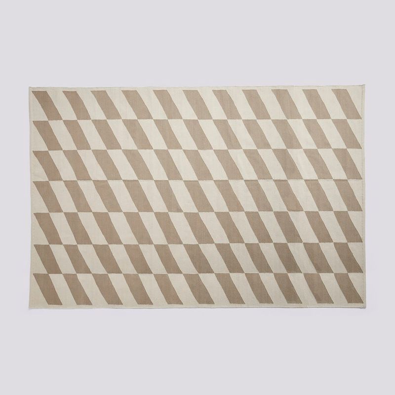 HAY Shift Kelim Rug 200 x 300 Beige, teppe