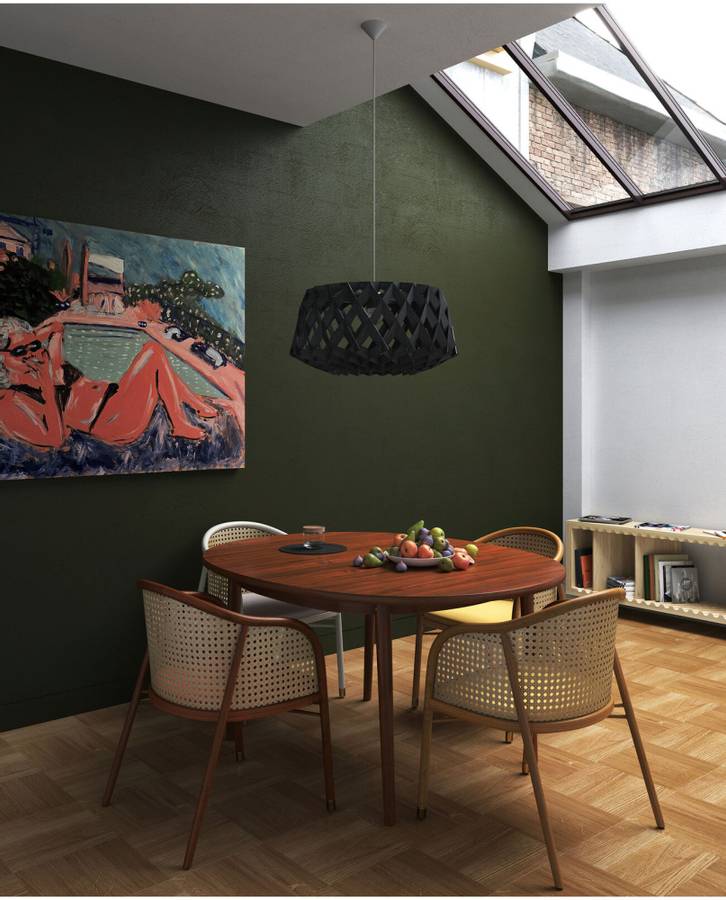 Pilke Signature 60 pendant Lamp Black, Svart Taklampe Pendel