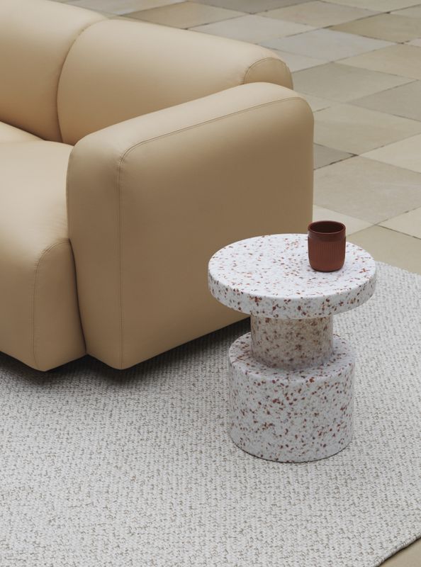 Normann Copenhagen BIT STOOL White, Hvit