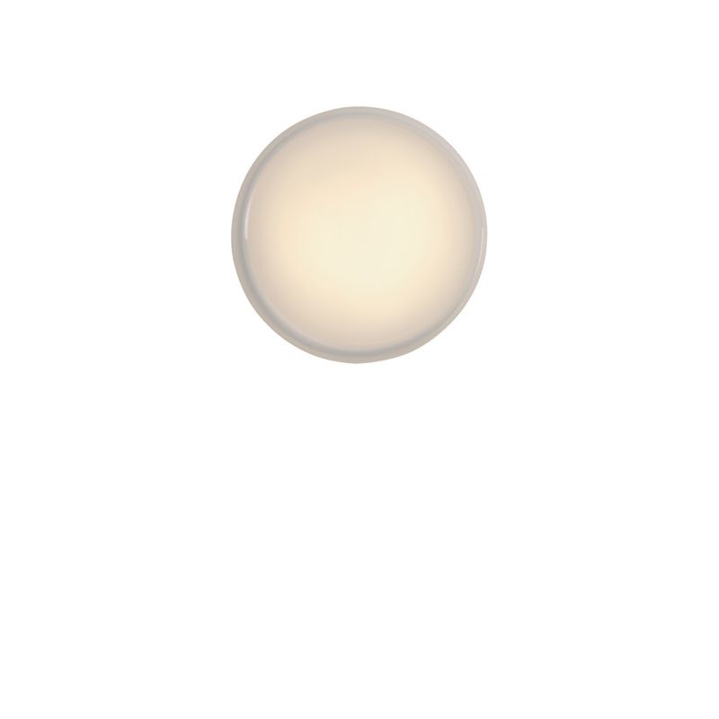 Muuto Looped Wall Ceiling Lamp, White IP44 Hvit Taklampe vegglampe