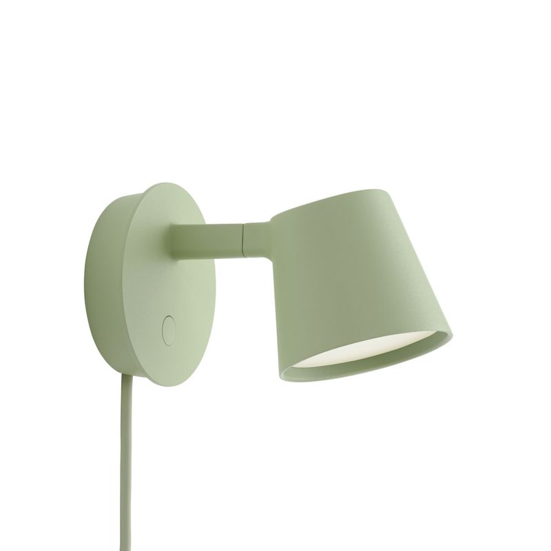 Muuto Tip Wall Lamp Light Green, Lys Grønn vegglampe lampe