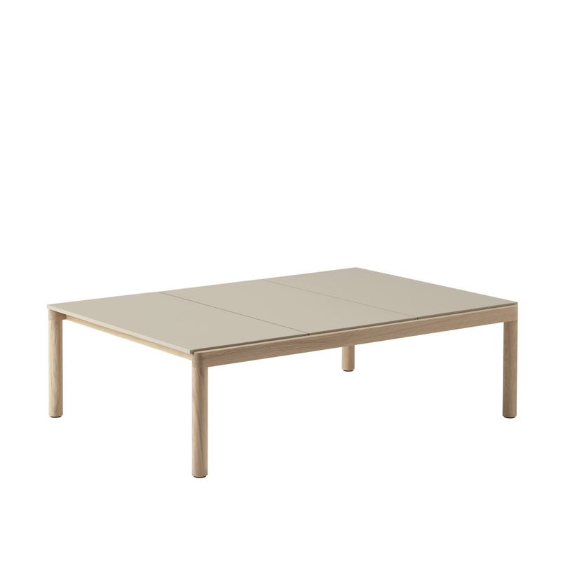Muuto Couple 3 TILE 120 x 84 x 35 coffee table Sand Oak, Eik