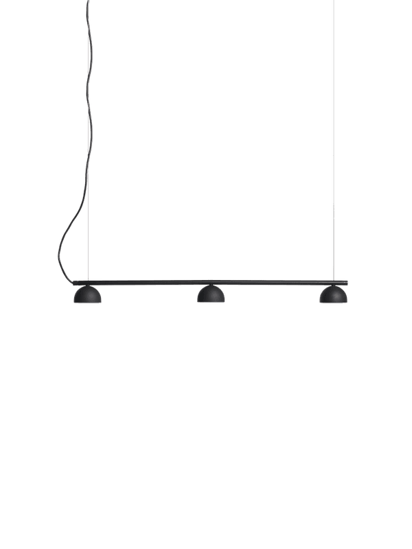 Northern Blush Rail 3 Pendant Lamp 90 cm Black Matt,  Taklampe