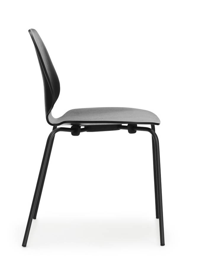 Normann Copenhagen My Chair Black Ash Spisestol stol Black Steel