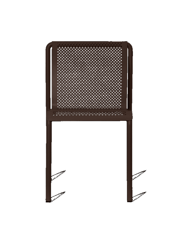 Ferm Living Dapple Chair - Dark Chocolate Utestol Spisestol
