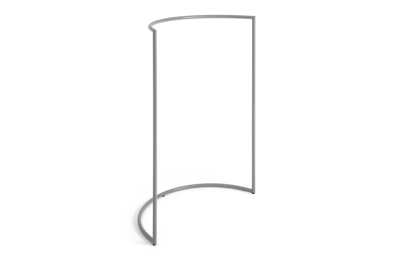 HAY Colour Rack C-shape Standard Grey, Grå stumtjener romdeler
