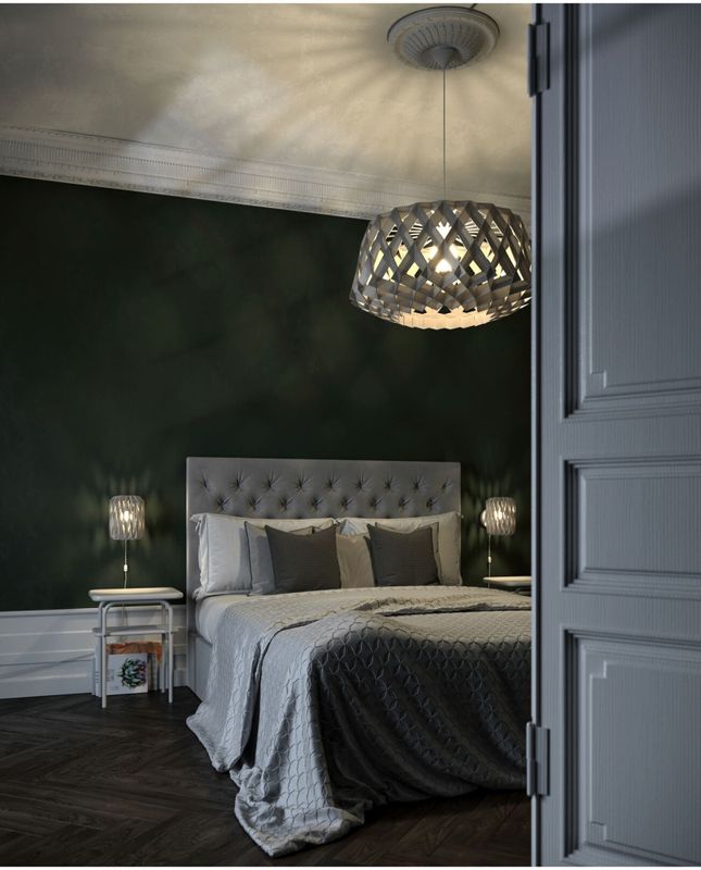 Pilke Signature 60 pendant Lamp White, Hvit Taklampe Pendel
