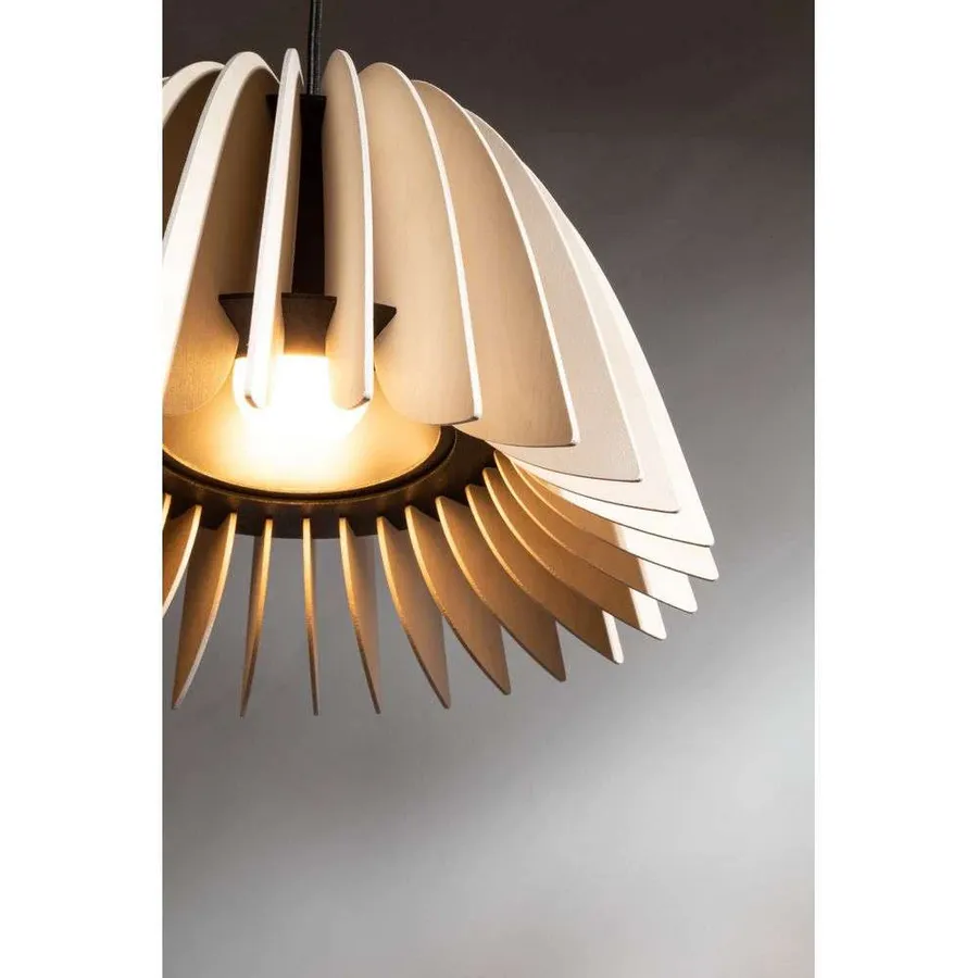 Pilke Verna 34 pendant Lamp Birch, Bjørk Taklampe Pendel