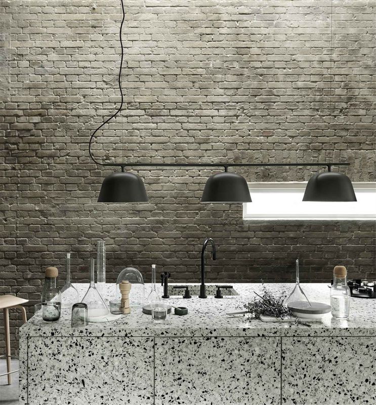 Muuto Ambit Rail Black Lamp, Svart Taklampe